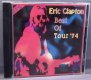 Clapton, Eric - Eric Clapton Best Of Tour 74 CD