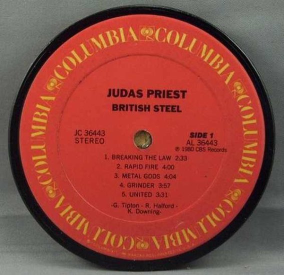Judas Priest - British Steel Coaster - Click Image to Close