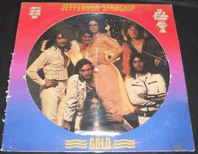Jefferson Starship - Gold Vinyl LP Picture Disc - Click Image to Close