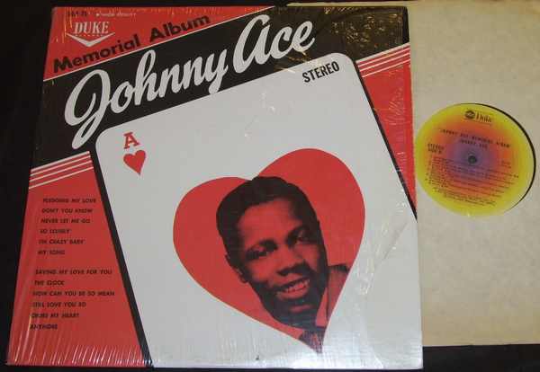 Ace, Johnny - Memorial Album Vinyl LP - Click Image to Close