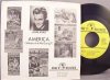 Agar, John - America / Write A Country Song Vinyl 45 7 W/PS