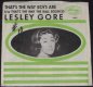 Gore, Leslie - That's The Way Boys Are Picture Sleeve