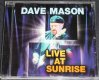 Mason, Dave - Live At Sunrise CD