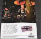 U2 - Larry Mullen Yamaha Drums Magazine Ad 1987