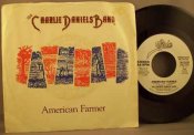 (image for) Daniels, Charlie - American Farmer Vinyl 45 W/PS Promo
