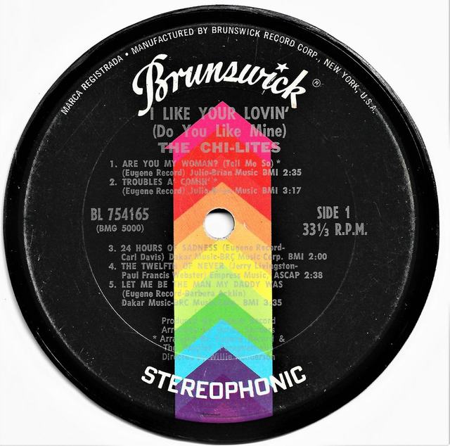 CHI-LITES - I Like Your Lovin - Drink Coaster