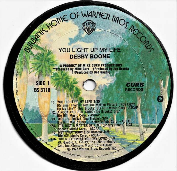 BOONE,  DEBBY - You Light Up My Life - Sous-Boque
