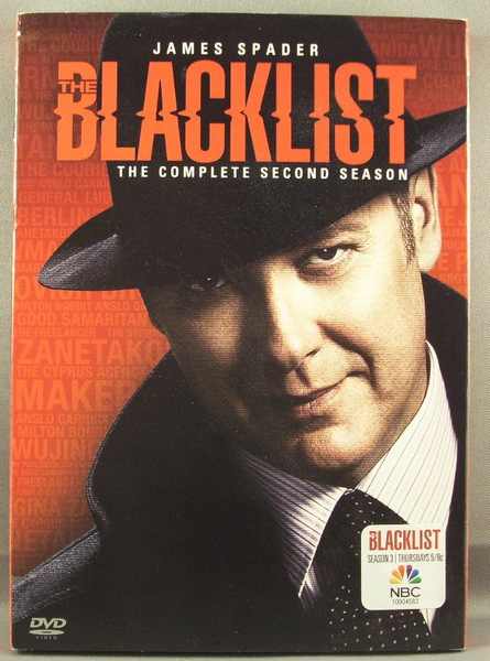 Blacklist Complete Second Season DVD Box Set New James Spader Products ...