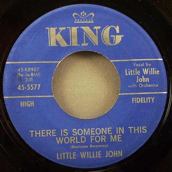 JOHN, LITTLE WILLIE - There Is Someone In This World For Me / Autumn Leaves - Disque 45T x 1