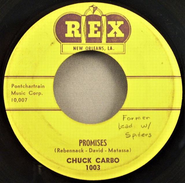 CARBO,  CHUCK - Promises / Be My Girl - 7inch x 1