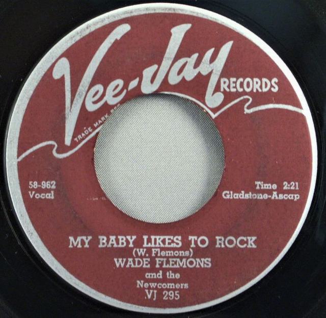 FLEMONS,  WADE - Here I Stand / My Baby Likes To Rock - Disque 45T x 1