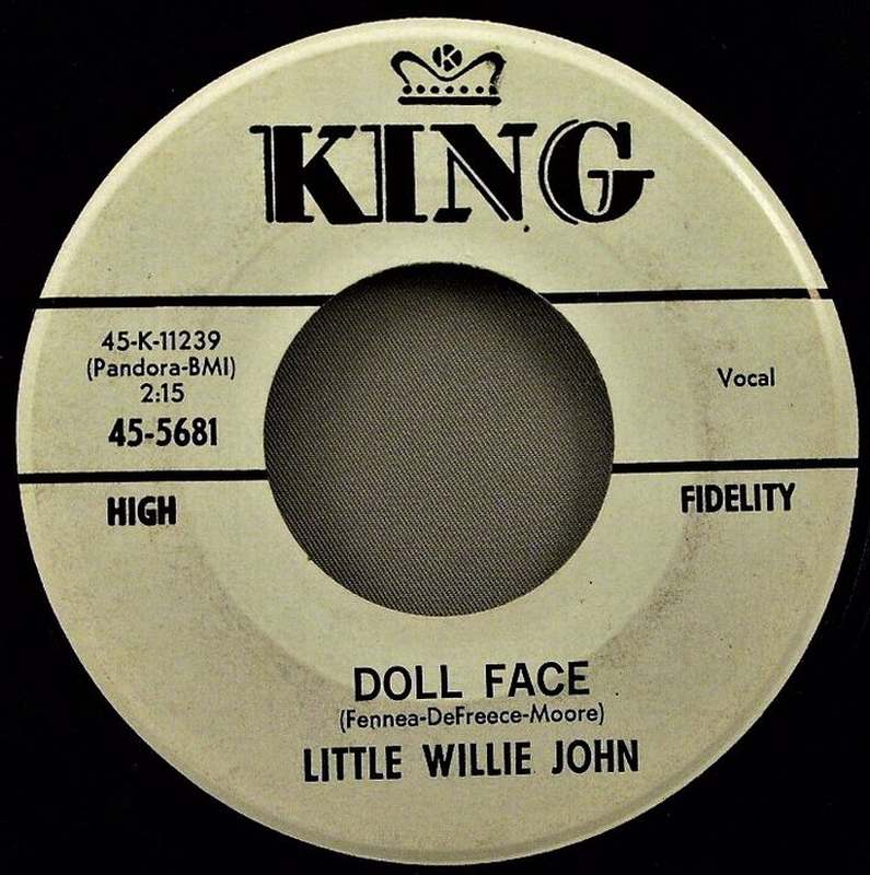 JOHN,  LITTLE WILLIE - Doll Face / Big Blue Diamonds - Disque 45T x 1