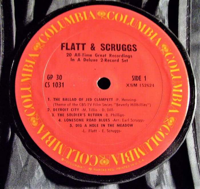 FLATT & SCRUGGS - 20 All Time Great Recordings - Drink Coaster
