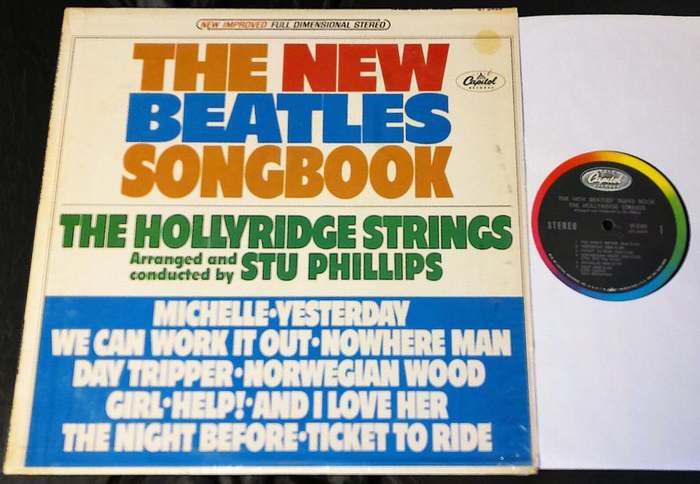 PHILLIPS,  STU W/ THE HOLLYRIDGE STRINGS - New Beatles Songbook - LP