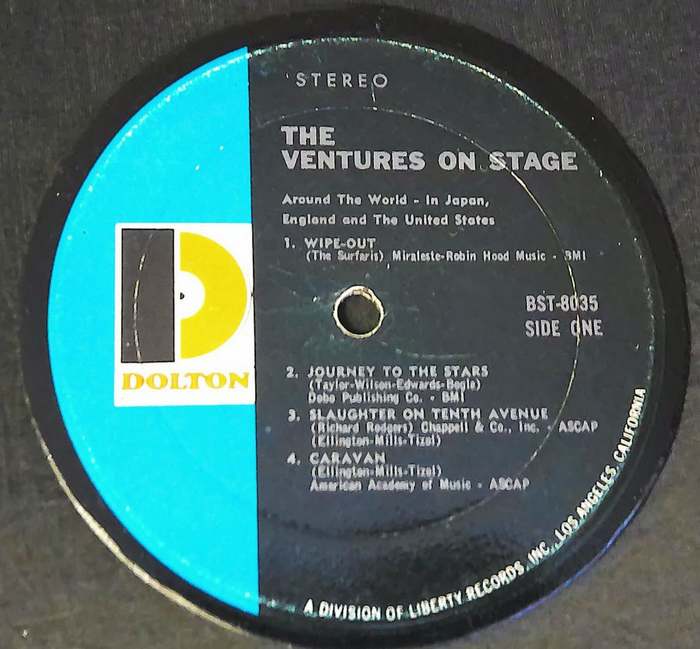VENTURES - On Stage - Sous-Boque