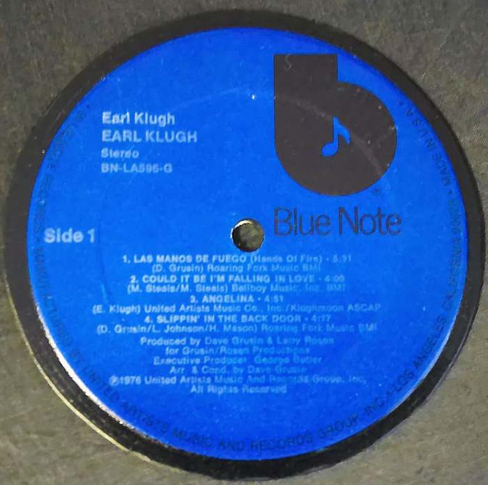 KLUGH,  EARL - Self Titled Earl Klugh - Sous-Boque